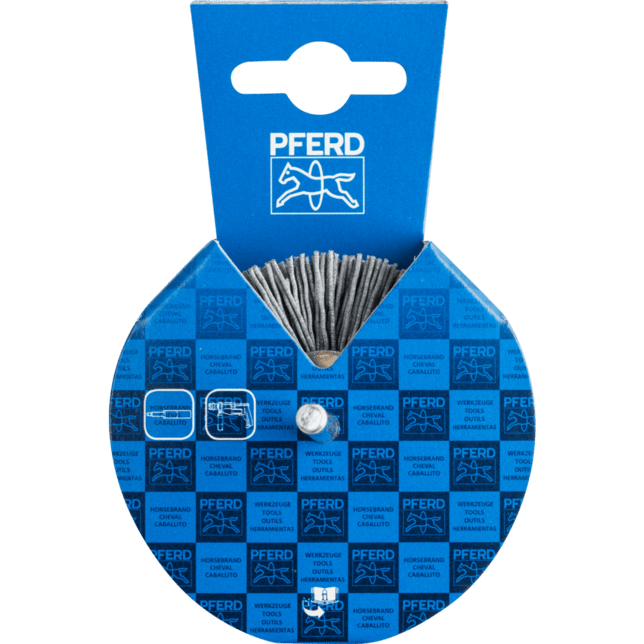 PFERD TOOLS Kolesové kefy s nasadeným hriadeľom POS RBU 7015/6 SiC 180 0,90