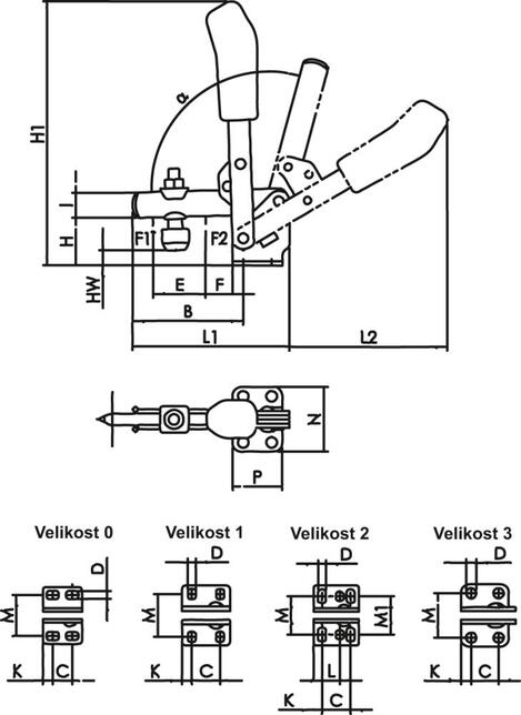 AMF Úpinka vertikálna 6800 ESD veľkosť 2