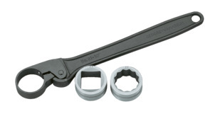 GEDORE 31 K 16 Grzechotka wolnobieżna bez pierścienia 16", 400 mm