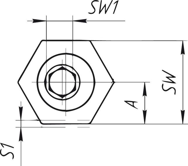 Úpinka excentrická M10 MITEE BITE
