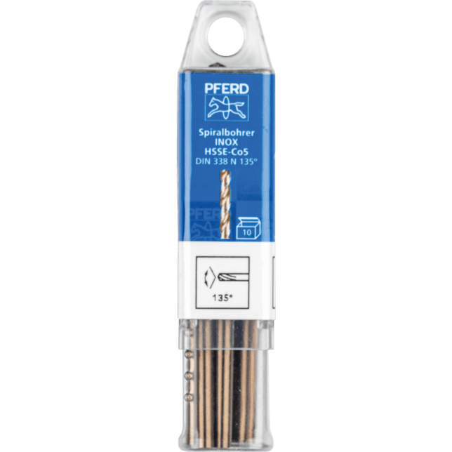 PFERD TOOLS Vrtacie a ponorné nástroje SPB DIN 338 HSSE N 3,5 INOX