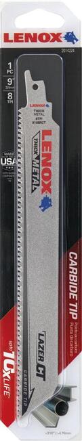 List pro savlovite pily 229x25x1,3mm 8zubu LENOX