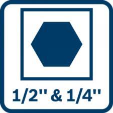 BOSCH EXPERT EXDX18V-210 - Akumulátorový rázový uťahovač sólo - 06019J0400