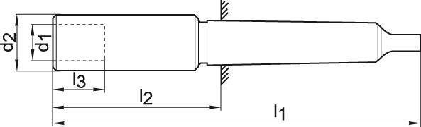 Držiak záhlbníka modulového veľ. 1 MK2 GFS