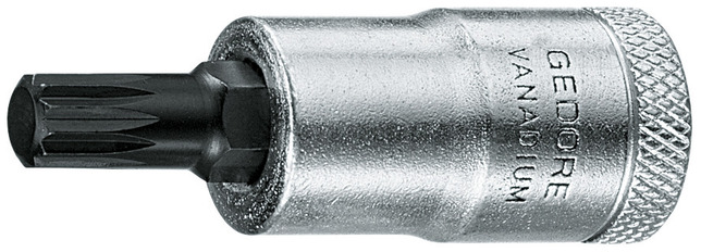 GEDORE INX 30 10 Gniazdo bitov skrutkovača 3/8" XZN M10