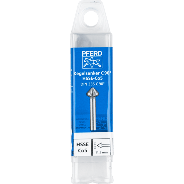 PFERD TOOLS Vrtacie a ponorné nástroje KES HSSE DIN 335 C90° 11,5