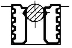 RÖHM Sada čeľustí upínacia a prizmatická SBO 160mm Rohm