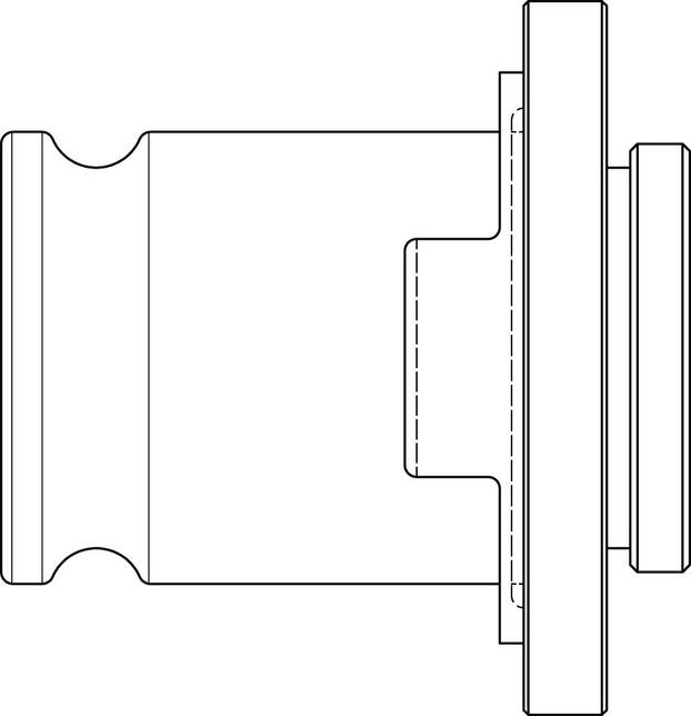 FORMAT Adaptér rýchlovymeniteľný pre závitové skľučovadlo FE1 2,8mm Format excellent