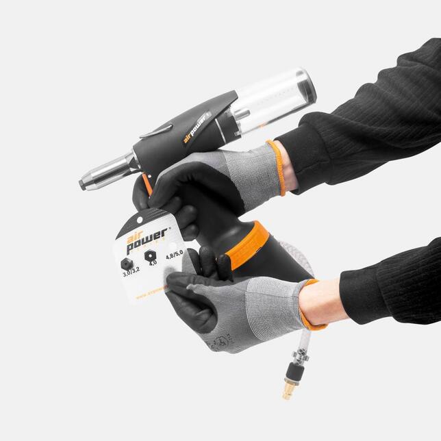 GOEBEL Blindnietové zariadenie airPower 1Hub 17mm 7,3kN pneumaticko-hydraulické Goebel