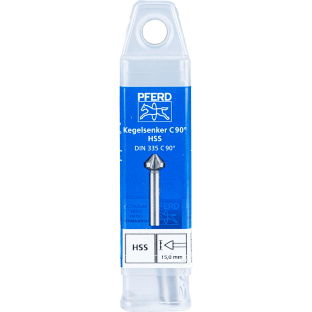 PFERD TOOLS Vrtacie a ponorné nástroje KES HSS DIN 335 C90° 15,0