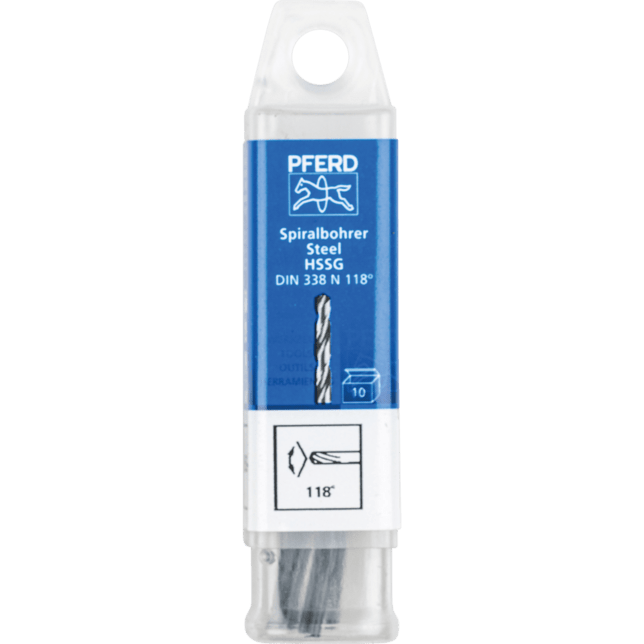 PFERD TOOLS Vrtacie a ponorné nástroje SPB DIN 338 HSSG N 1,6 OCEĽ