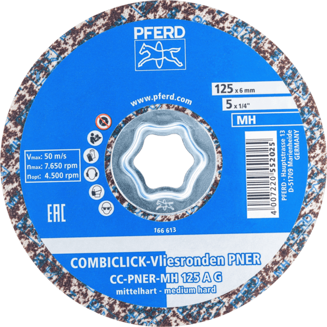 PFERD TOOLS COMBICLICK CC-PNER MH 125 A G