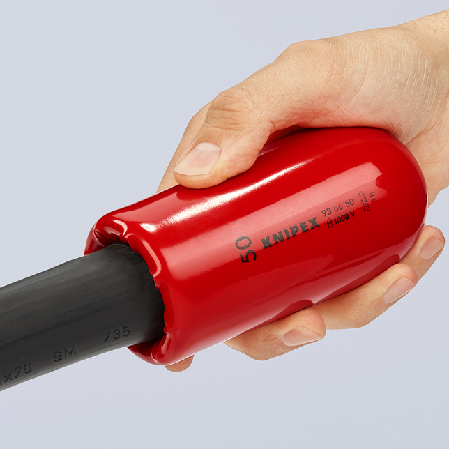 KNIPEX 98 66 50 Samosvorná násuvná koncovka  135 mm