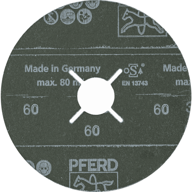 PFERD TOOLS vláknové kotúče FS 115-22 CO-ALU 60