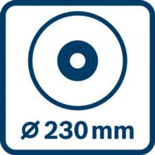 BOSCH EXPERT EXWS18V2-230P - Akumulátorová uhlová brúska sólo - 06019L8000