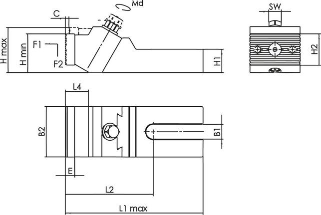 Čeľusť upínacia plochá 12-18mm 6497F AMF