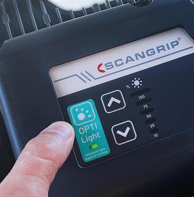 SCANGRIP Pracovná lampa NOVA 6K Fore Life 600-6000 lumenov Scangrip