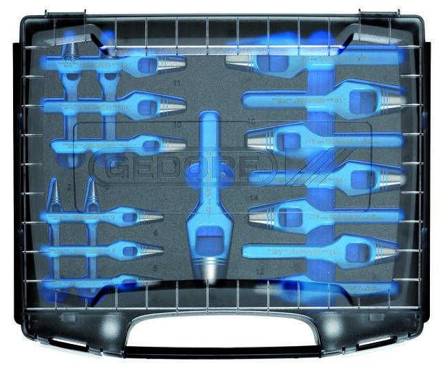 GEDORE 1101-570500 Sada vybijákov s rukoväťou 2-22 mm v i-BOXX 72