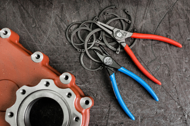 GEDORE 8000 J 21 Krúžkové kliešte na vnútorné poistné krúžky Tvar D