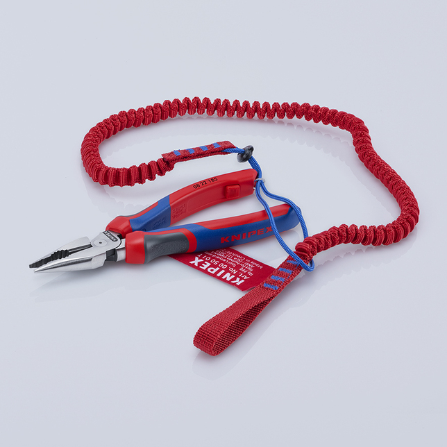 KNIPEX 00 62 10 TR TetheredTool Clips červená (10 kusov)  30 mm
