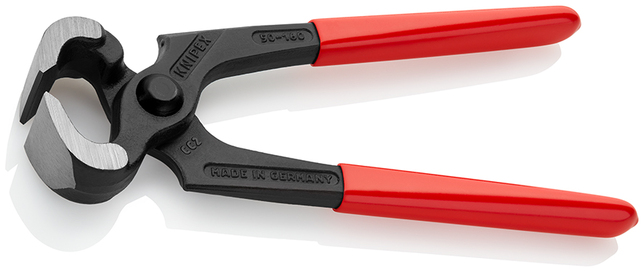 KNIPEX 50 01 160 SB Tesárske kliešte poplastované čierne atramentované 160 mm