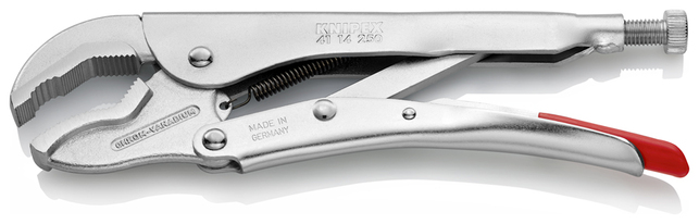 KNIPEX 41 14 250 Úchopové kliešte galvanizované 250 mm