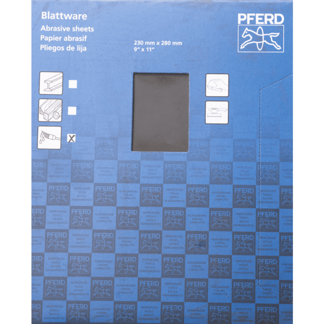 PFERD TOOLS Nástroje s povrchovou úpravou BP-W ECO FARBA 230X280 SiC1200