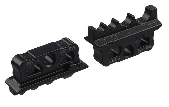 GEDORE 8151-3 Sada vložiek na zaisťovanie neizolovaných spojov s uzavretou manžetou