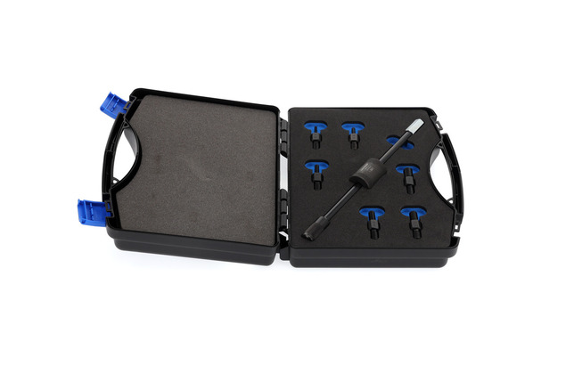 GEDORE 1.81/K-1 Sada závitových adaptérů s kladivem 200 g, 7-dílná