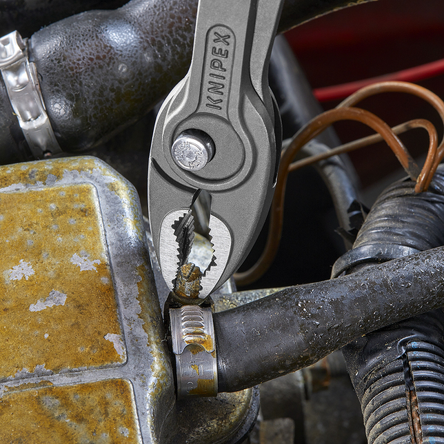 KNIPEX 82 02 200 SB TwinGrip® šedá atramentizovaná 200 mm