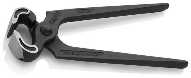 KNIPEX 50 00 180 SB Tesárske kliešte čierne atramentované 180 mm