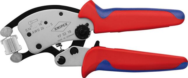 KNIPEX Krimpovací klešte pro koncové dutinky Twistor 0,14-16qmm 975318