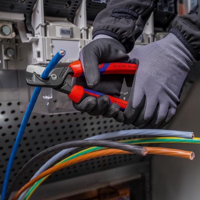 KNIPEX Nožnice káblové d23mm 120mm2 dvojbrit StepCut XL / 9512225 Knipex