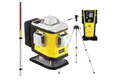 Krížový laser s červeným lúčom Nivel System CL5R SET