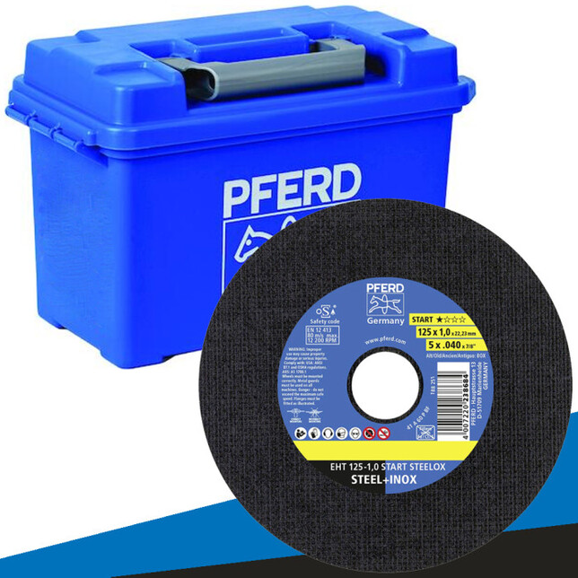 PFERD Kotúč reznýy 125x1,0x22,23mm START STEELOX Pferd
