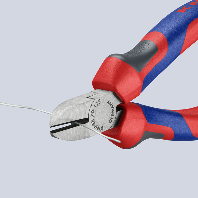 KNIPEX 70 02 125 SB Bočné cvikacie kliešte čierne atramentované 125 mm