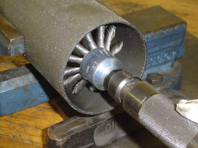 LESSMANN Kartáč štetcový 29 x 0,35mm ocel Lessmann