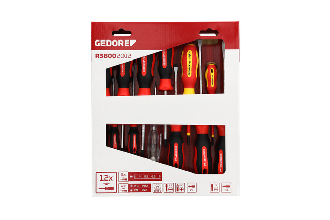 GEDORE RED Sada skrutkovačov XXL 12 diel R38002012 Gedore Red