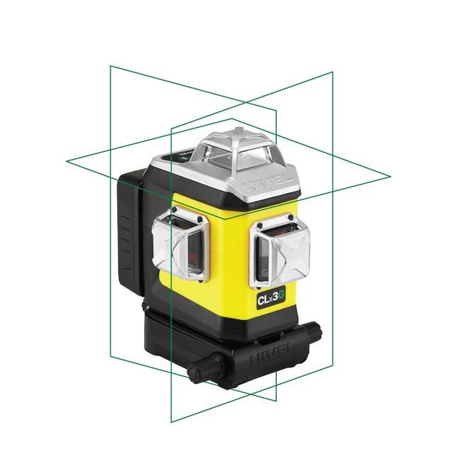NIVEL SYSTEM Krížový laser CLx3G zelený set  CLx3Gset5