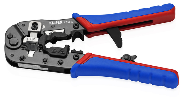KNIPEX 97 51 13 s multi-komponentnými úchopmi leštené 190 mm