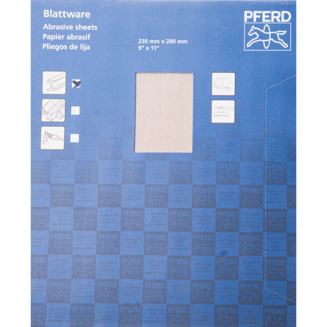 PFERD TOOLS Nástroje s povrchovou úpravou BP ECO AC 230X280 A 800