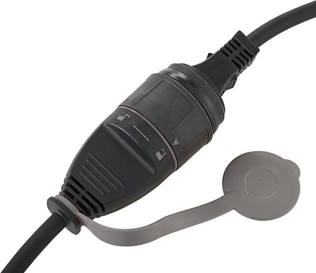 Schuko predlžovací kábel 10m H07RN-F3G1.5 IP44 s fixáciou kábla FORTIS