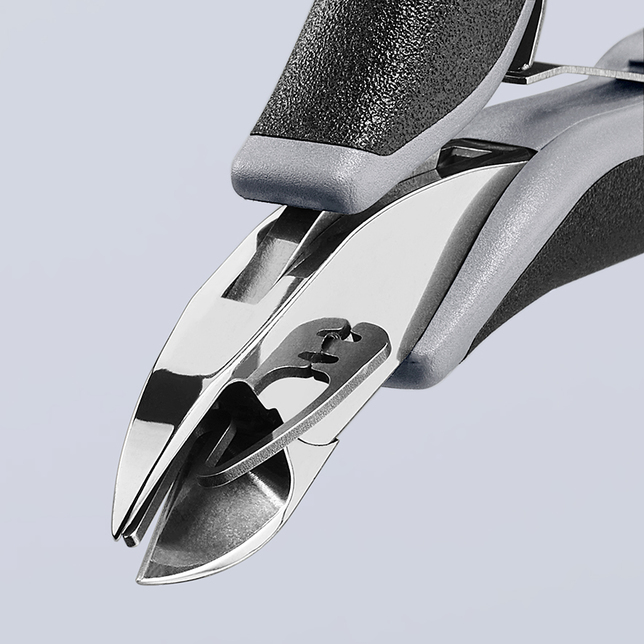 KNIPEX 77 12 115 ESD bočné cvikacie kliešte ESD pre elektroniku s prevlečným kĺbom s multi-komponent