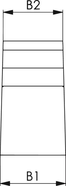 Podpera stupňovitá 140 / 102,5-140mm DIN6318 AMF