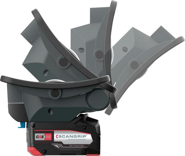 SCANGRIP Svietidlo LED pracovné NOVA 2 CONNECT 200-2000lm Scangrip