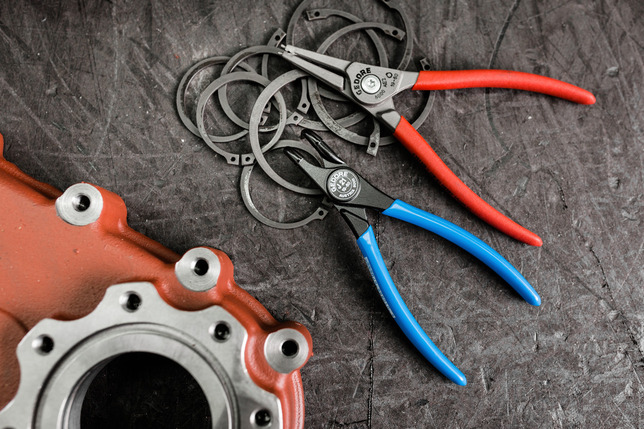 GEDORE 8000 J 21 Krúžkové kliešte na vnútorné poistné krúžky Tvar D