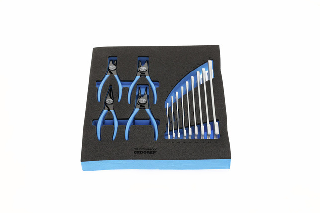 GEDORE Zakres náradia TS CT2-6-8000 v module náradia kontrolných 2/4