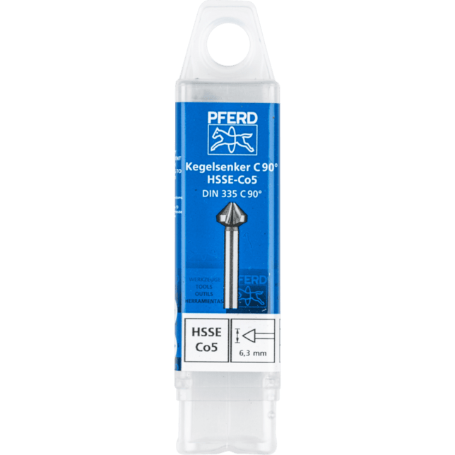 PFERD TOOLS Vrtacie a ponorné nástroje KES HSSE DIN 335 C90° 6,3