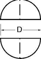 WILKE Polotovar VHM 8x75mm polkruh K10 / K20 WN Wilke