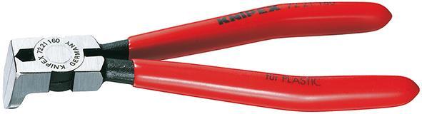KNIPEX Klešte štípací bocní 160mm zahnuté / 7221160 Knipex